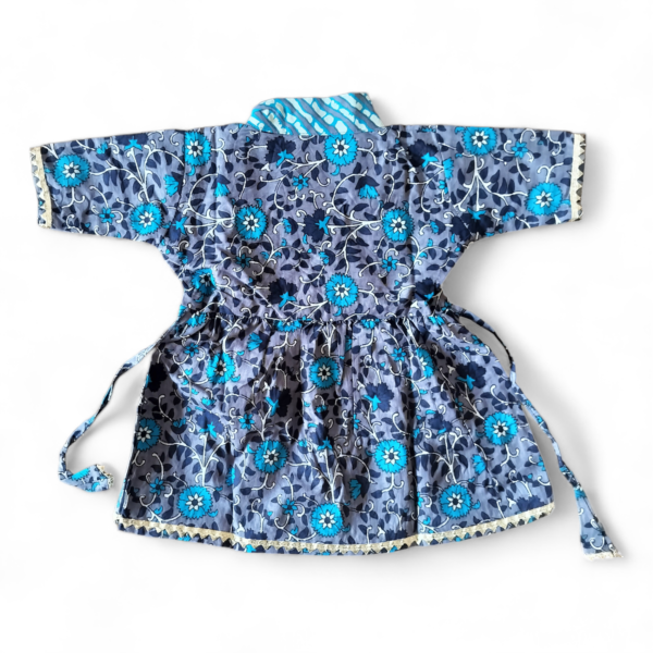 Grey angarkha kurti pajami - Image 4