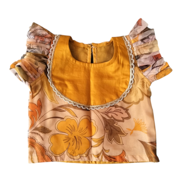 Lehenga Floral Hues – Floral Ethnic Set for Girls - Image 2